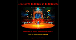 Desktop Screenshot of clown-bidouille.com